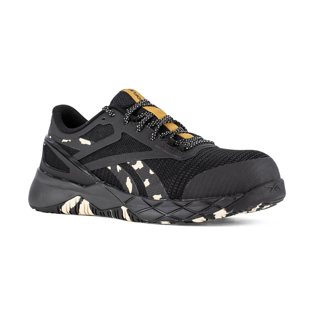 Reebok Work Nanoflex TR RB366 Womens US 10 Black Composite Toe Work Shoes KHD617